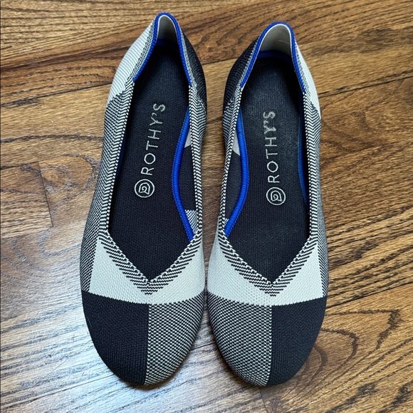 Rothy’s The Flat Captoe Dove Grey Women’s Size 9.5 - Picture 2 of 7